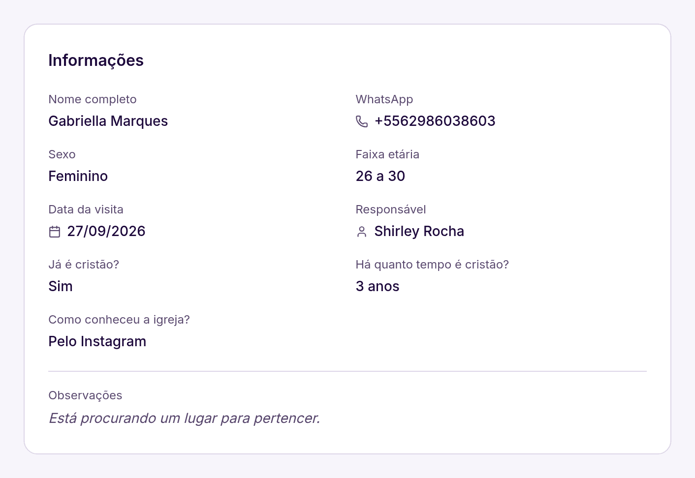 Syndos: ficha do visitante